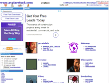 Tablet Screenshot of de.avatarstock.com