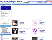 Tablet Screenshot of es.avatarstock.com